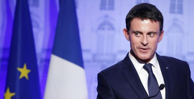 El primer ministro francés, Manuel Valls. - EFE