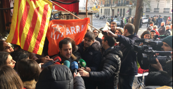 Un dels independentistes detinguts declara després de quedar en llibertat. @JaumeTai