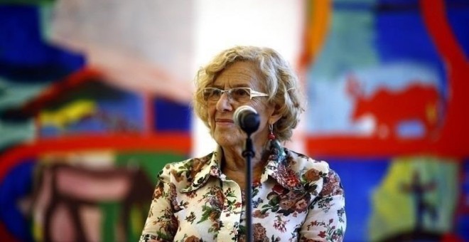 La alcaldesa de Madrid, Manuela Carmena. E.P.