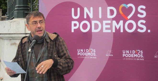 El cofundador de Podemos, Juan Carlos Monedero. E.P.