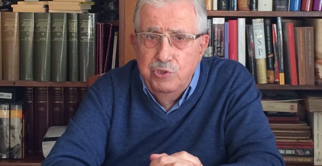 L'historiador Josep Fontana. JORGE SÁNCHEZ