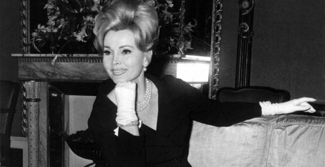 La actriz Zsa Zsa Gabor, en una imagen de archivo. EFE