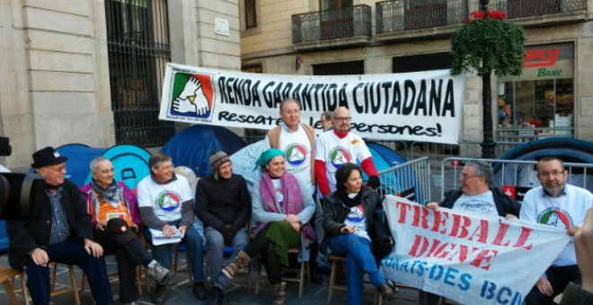 La vaga de fam per la Renda Garantida. @llorencserrano