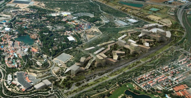 Projecció virtual del futur CRT de Vila-seca i Salou.