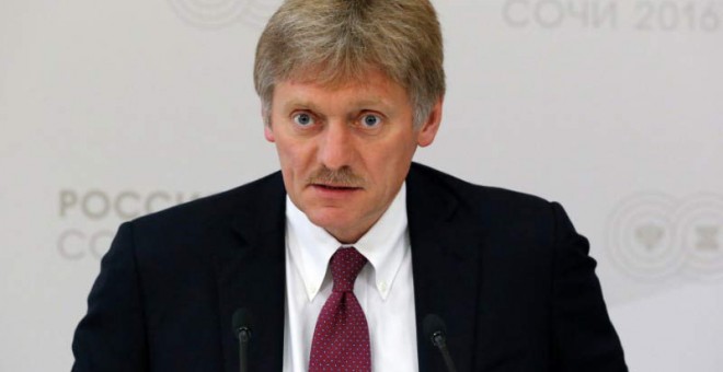 Una imagen de archivo de Dimitri Peskosv, portavoz del Kremlin. | REUTERS