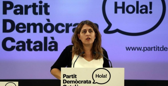 Marta Pascal, coordinadora general del PDECat. EFE