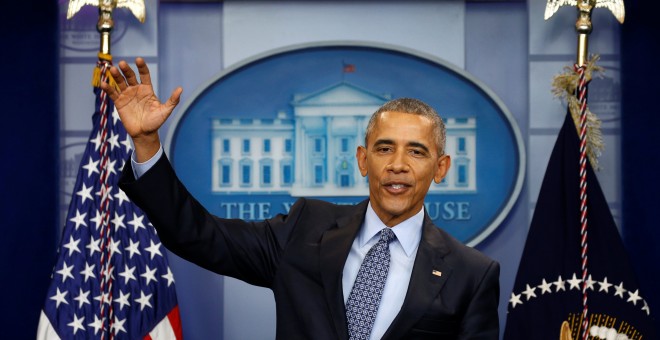 El presidente saliente de EEUU, Barack Obama. - REUTERS
