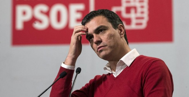 Sánchez aspira a sacar un tercio de los 10.000 militantes del PSOE en Sevilla. EFE
