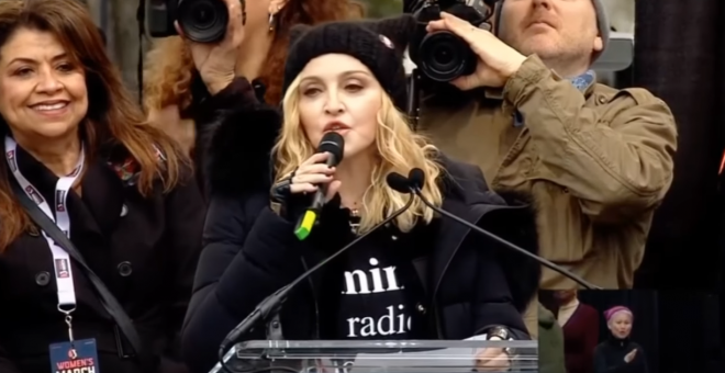 'Repetid conmigo: nosotras elegimos el amor'. Así terminaba su discurso Madonna durante la Women's March de Washington.