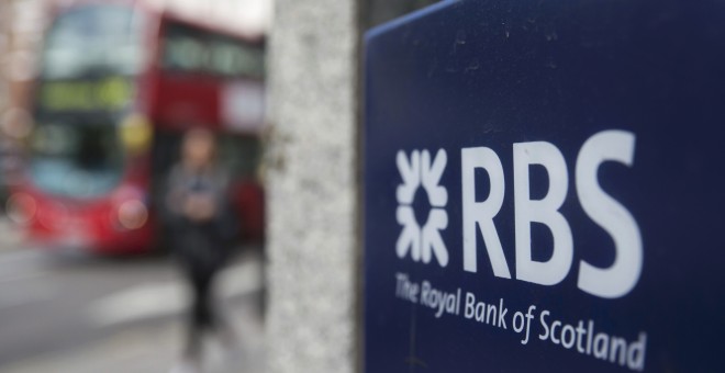 Una oficina del banco RBS en Londres. REUTERS