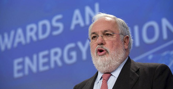 El comisario europeo de Energía y Cambio Climático, Miguel Arias Cañeete. REUTERS