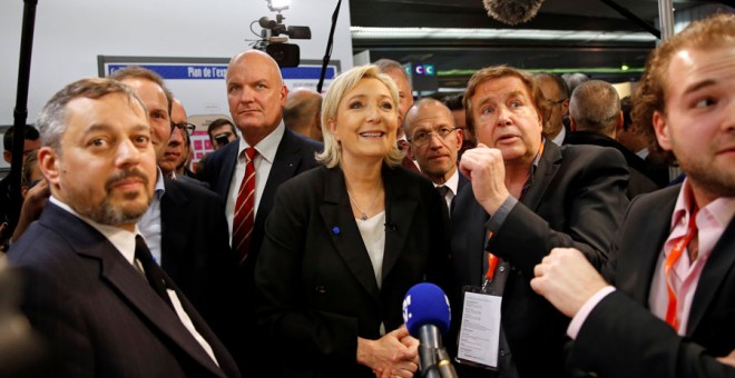 Le Pen, este miércoles en París. REUTERS/Benoit Tessier