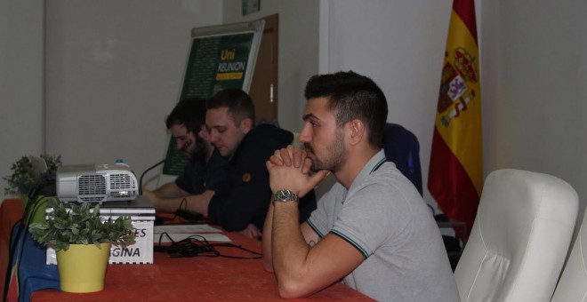 Acto en la sede de la Asociación Cruor Iberia, de Jaén