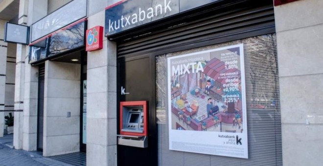 Sucursal del banco Kutxabank. E.P.