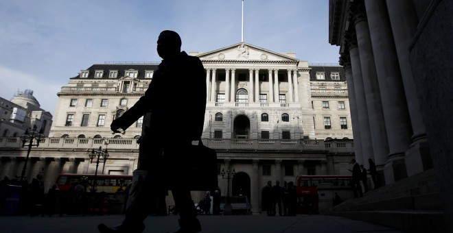 Sede del Banco de Inglarerra en la City de Londres. REUTERS