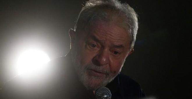 Lula, en un acto en Brasilia este lunes. EFE/Joédson Alves