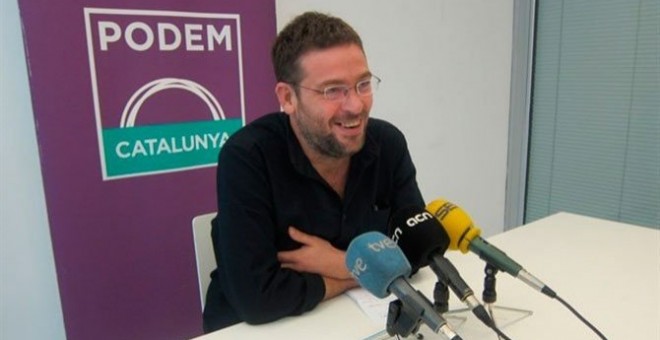 El secretario general de Podem, Albano-Dante Fachin. EUROPA PRESS