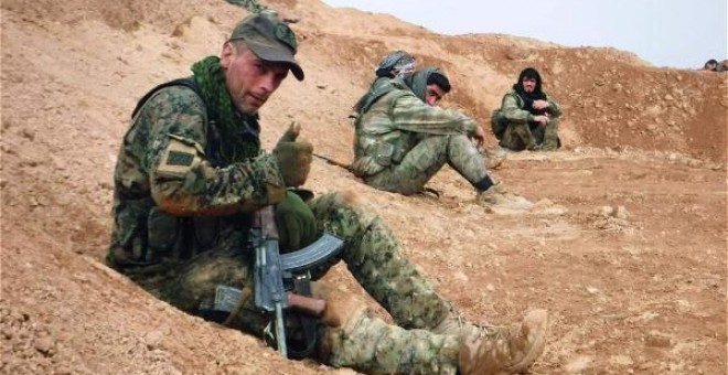 Arges Artiaga, el militar gallego que se propuesto crear un nuevo grupo de combate contra el ISIS.