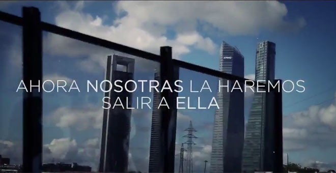 Una de las escenas del vídeo que anuncia la campaña de Podemos contra la 'trama'.