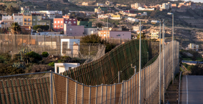 Una imatge de la frontera sud.