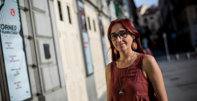 La investigadora y experta en migraciones, Helena Maleno, en Madrid.- JAIRO VARGAS