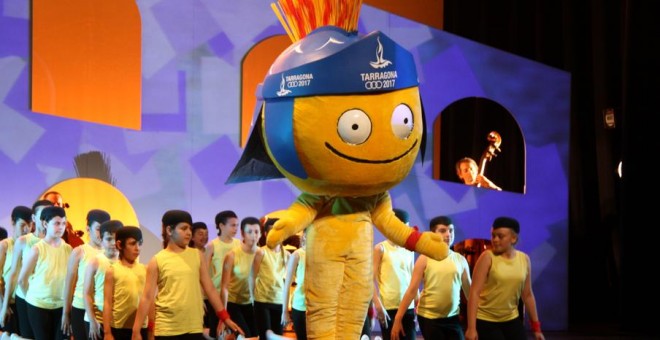 Tarracus, la mascota dels Jocs del Mediterrani ajornats fins al 2018 / ACN