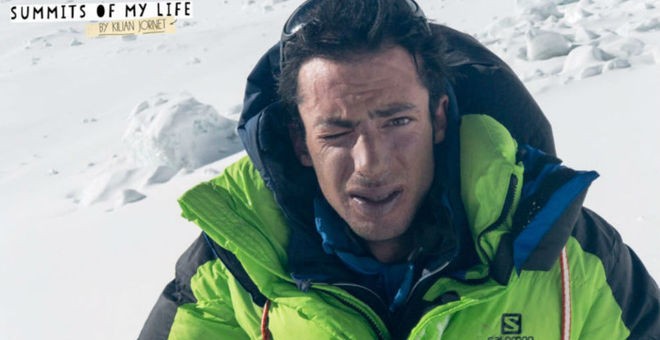 Kilian Jornet, en el Everest. Imagen de su blog, Summits of my Life