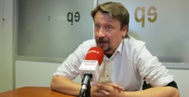 Xavier Domènech, Coordinador de Catalunya en Comú. EUROPA PRESS