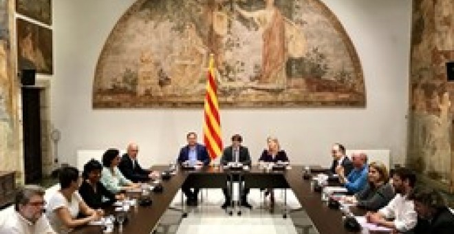 Cimera de partits pro-referèndum a la Generalitat