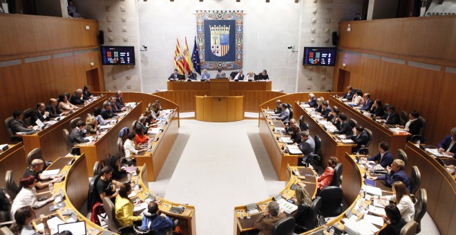 La ley salió adelante con los votos de PSOE, Podemos, Cha e IU y el apoyo parcial de PP, Par y C’s.
