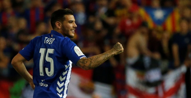 El futbolista Theo Hernández. Reuters / Susana Vera