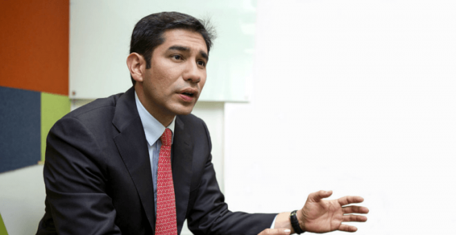 Luis Gustavo Moreno, exdirector de la Fiscalía Nacional Especializada contra la Corrupción de Colombia.