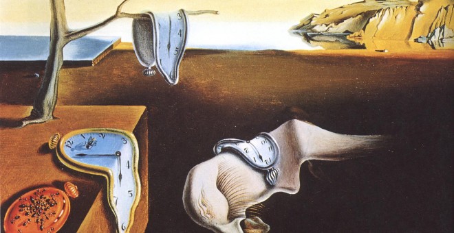 “La persistencia de la memoria”, pintado por Salvador Dalí en 1931.
