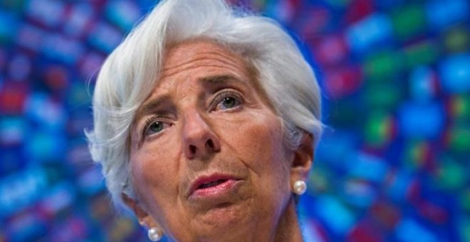 Christine Lagarde, la directora del Fondo Monetario Internacional (FMI). / EFE