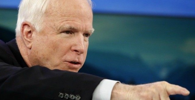 El senador estadounidense y excandidato republicano a la Casa Blanca John McCain. REUTERS/Ruben Sprich/Archivo