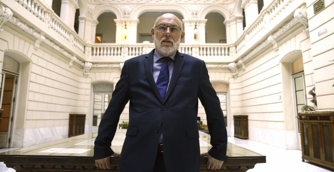 José Manuel Maza, fiscal general del Estado.EFE/Kiko Huesca