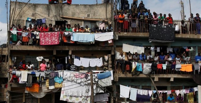Barrio chabolista de Mathare, Nairobi (Kenia)./ EUROPA PRESS