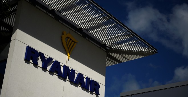 Sede de la aerolinea de bajo coste Ryanair, en Dublín. REUTERS/Clodagh Kilcoyne