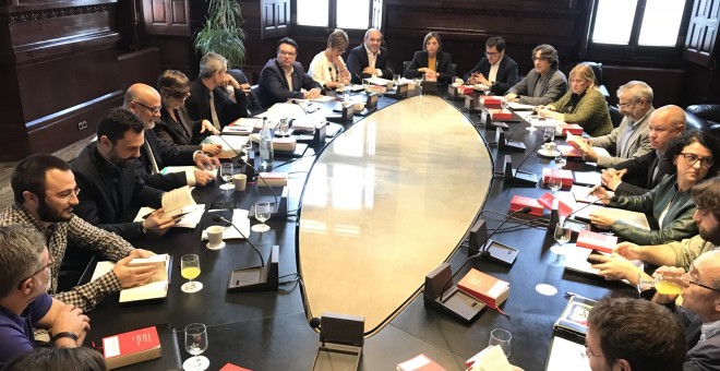 Reunió de la Junta de Portaveus del Parlament, aquest dilluns