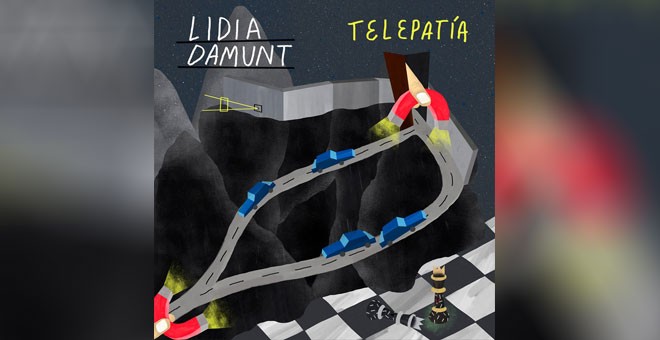Portada de 'Telepatía', el nuevo disco de Lidia Damunt.