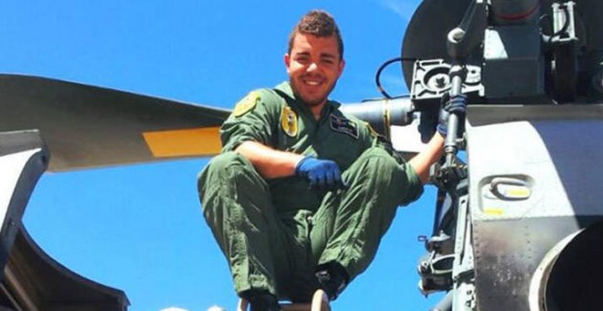 El sargento del Ejército del Aire Johnander Ojeda, mecánico de helicópteros, fallecido en un accidente de 'Súper Puma' en 2015.