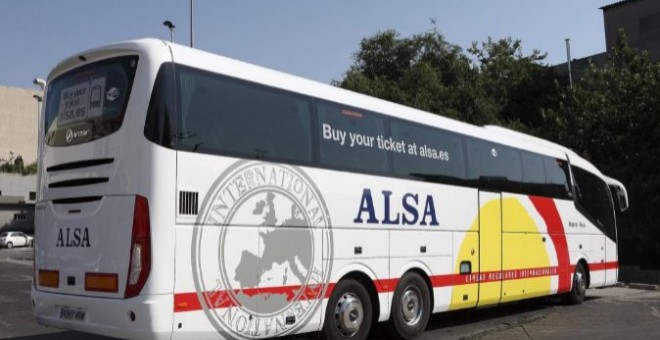 Autobús de la empresa Alsa. /EFE