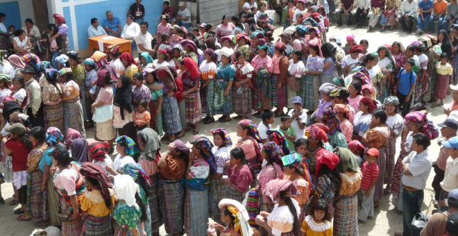 Consulta comunitaria en Guatemala.