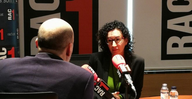 La número 2 d'ERC, Marta Rovira, en entrevista al programa El Món a RAC1 / RAC1