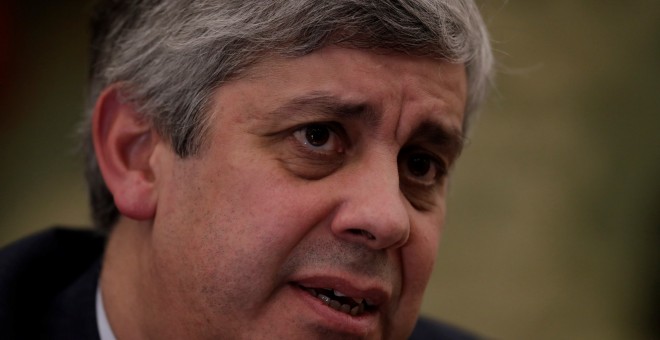 El ministro de Finanzas portugués y candidato a presidir el Eurogrupo./REUTERS