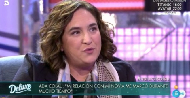 Ada Colau en Telecinco