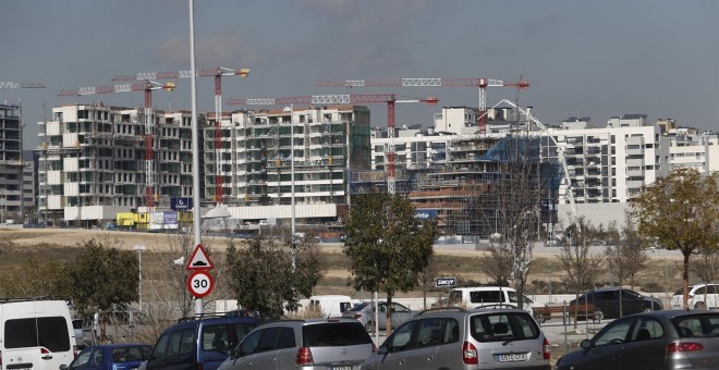 Viviendas en construcción en Madrid. E.P.