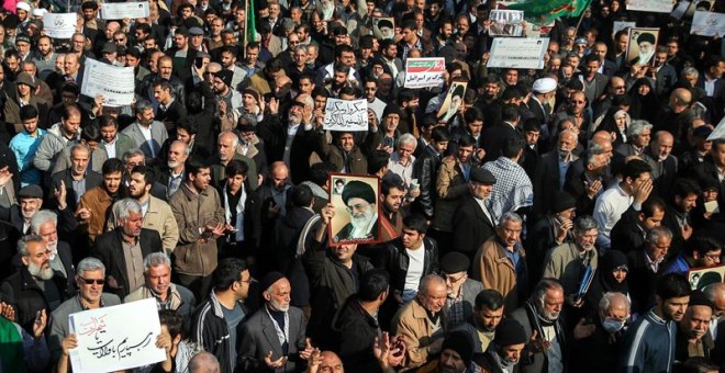 Ya son 20 personas las fallecidas en las protestas antigubernamentales en Irán. /EFE