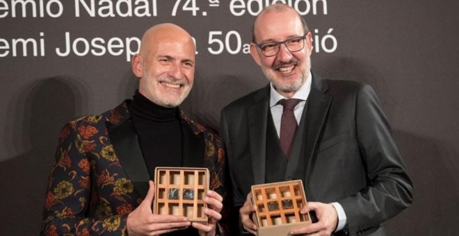 Alejandro Palomas i Antoni Bassas, guardonats amb el premis literaris  Nadal i Josep Pla / EFE