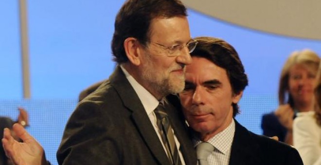 Rajoy, Aznar. EFE